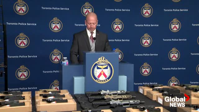 Toronto police seize 62 guns, make several arrests in “Project Barbell” investigation