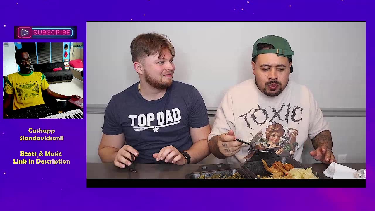 reacting to MIGHTYDUCK Trying Soul Food For The First Time!