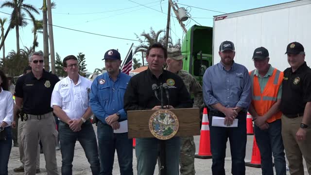 Gov. DeSantis Announces Temporary Bridge for Sanibel Island Is READY TO GO Ahead of Schedule.