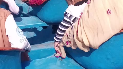Boat fun enjoying