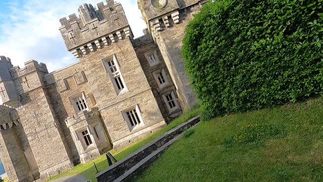 Lakeside castle