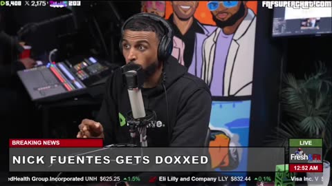 Myron Gaines goes off on feminist that pulled up to Nick Fuentes house
