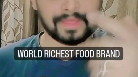 World richest food brand