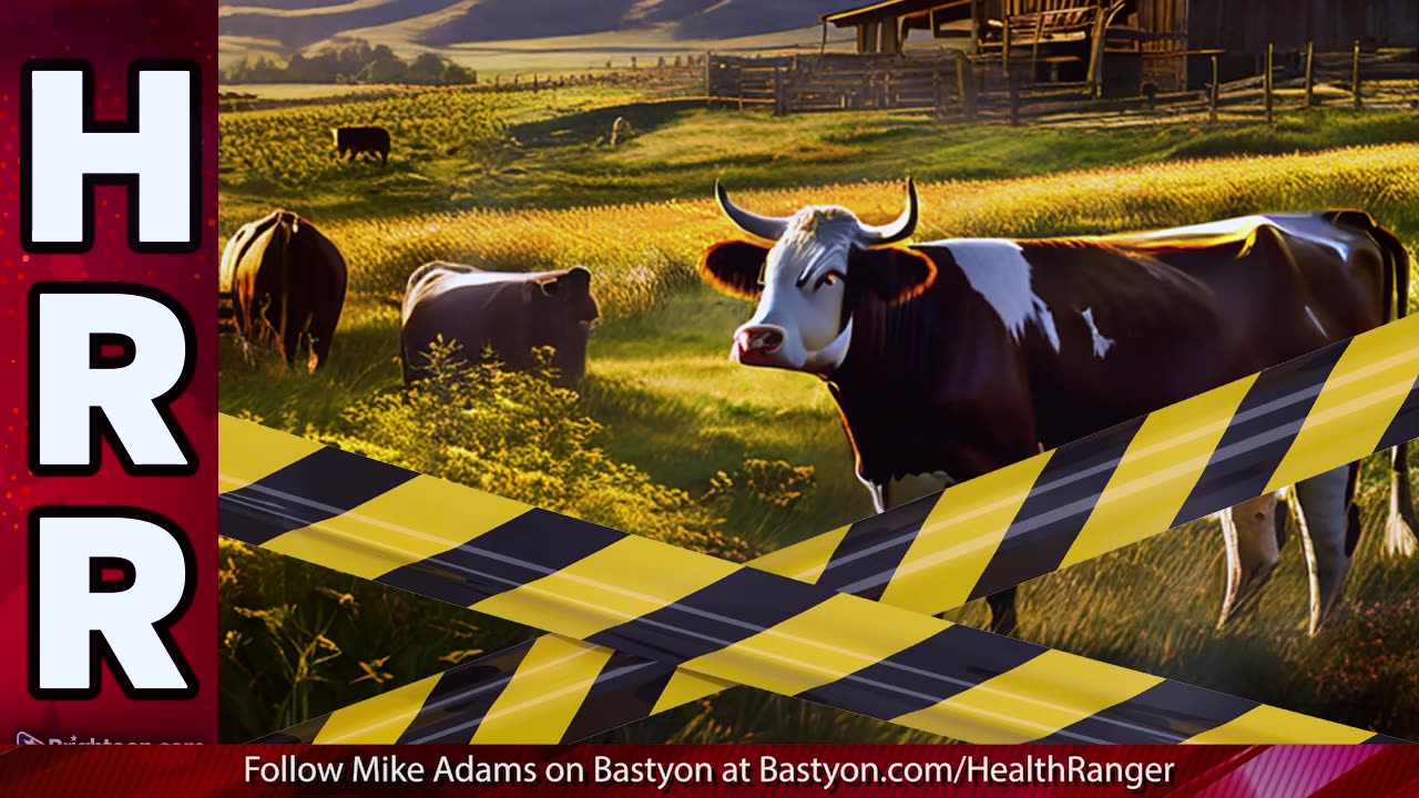 The USDA is TAGGING CATTLE to coordinate a mass extermination food supply sabotage operation