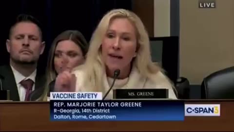 MTG "It's time to be honest about the vaccine injured