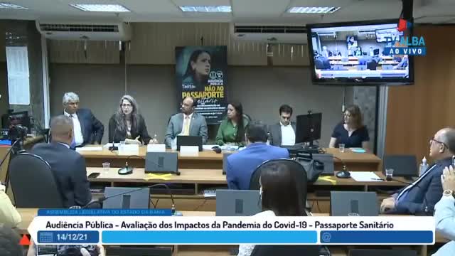 Médica Dr. Raissa em Audiência Pública fala sobre o experimento