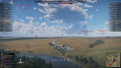 Thunder Moment: A-4B Forces Enemy Migs to Collide