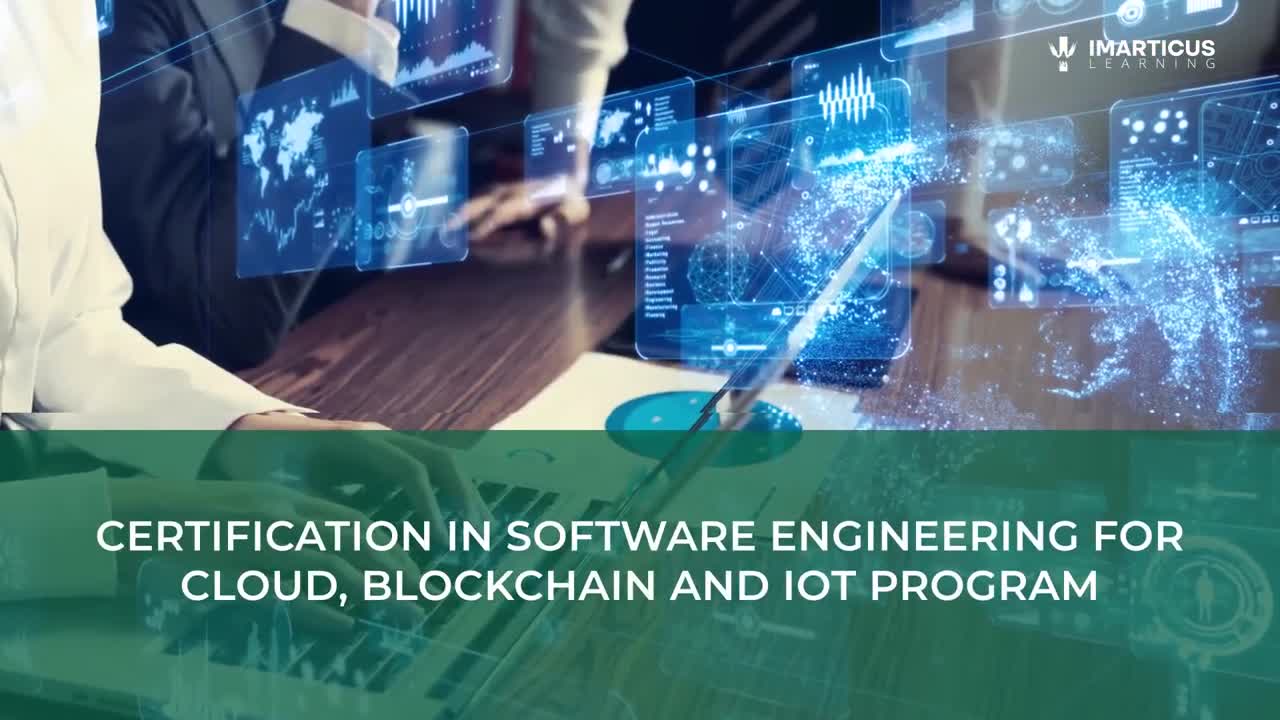 Certification in Software Engineering for Cloud, Blockchain and IoT by E&ICT Academy, IIT Guwahati