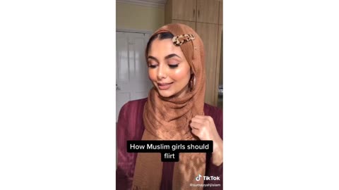 How to FLIRT As A MUSLIM GIRL??? TIKTOK COMPILATION