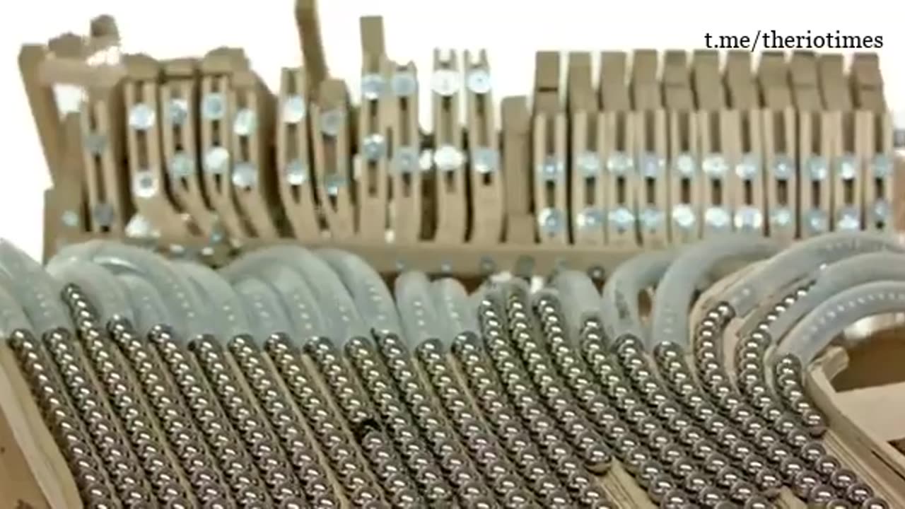 Wintergatan - Marble Machine - This music instrument using 2000 marbles