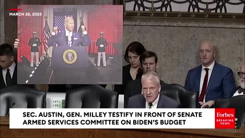 WATCH- Dan Sullivan Tears Into President Biden For 'Politicizing The Military'