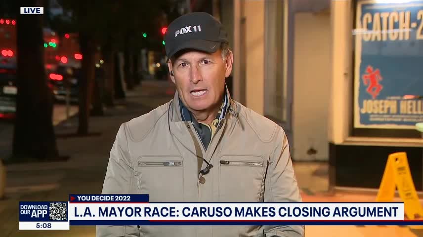 Rick Caruso makes closing argument ahead of LA Mayor's race
