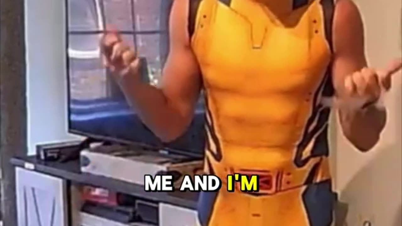 The way my jaw dropped when he revealed