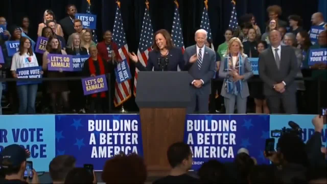 Kackling Kamala Just Couldn’t Help Herself