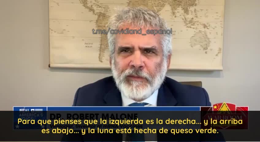 El Dr. Robert Malone"el gobierno sabia que consciente las vacunas no son completamente seguras