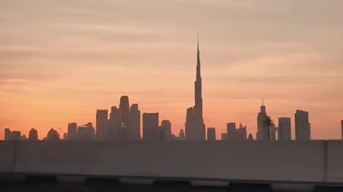 Dubai sunset 🌇