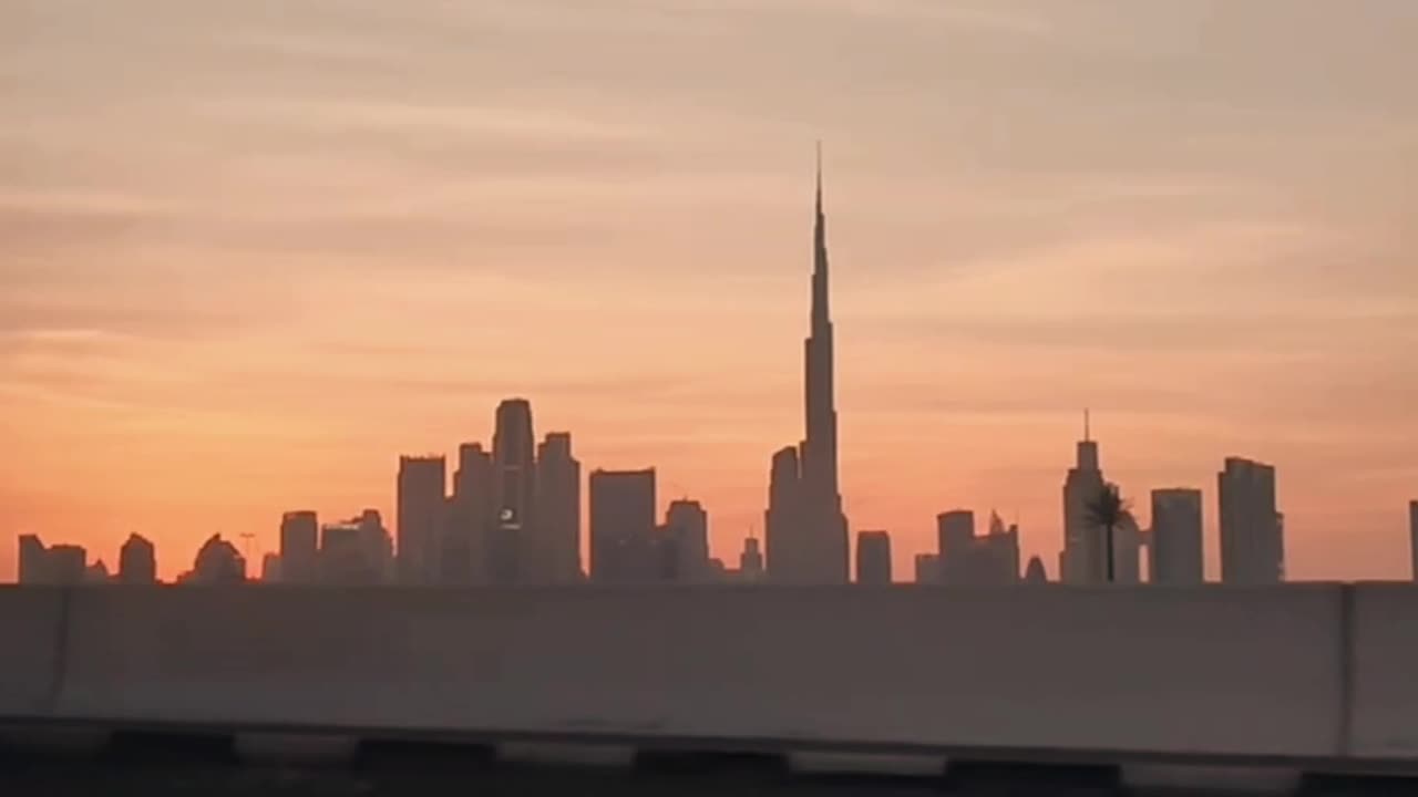 Dubai sunset 🌇