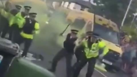 The U.K. government responds to violent riots rocking the nation