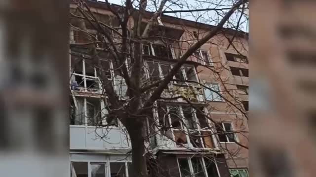 The Ukrainian armed forces struck civilians in Petrovsky district again today.