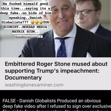 Rodger Stone: The snake.