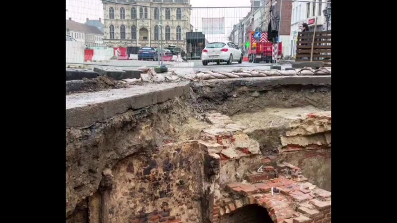 TARTARIA - MUDFLOOD - Old World Excavations in Oudenaarde, Belgium