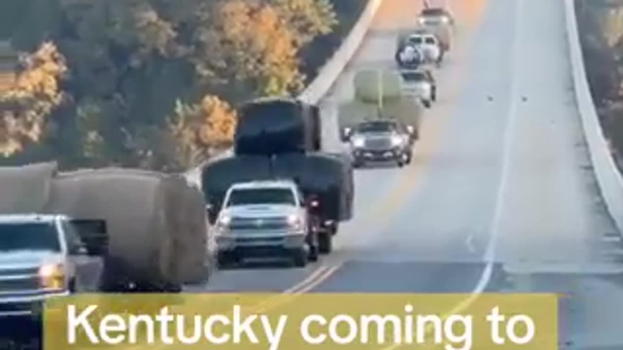 Kentucky truckers deliver farm supplies to save NC