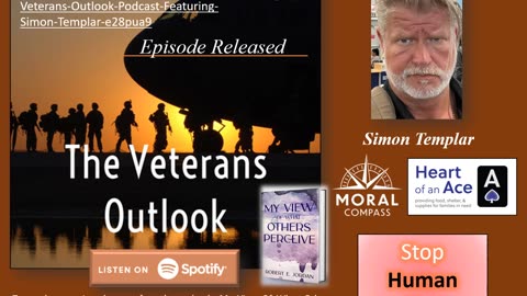 The Veterans Outlook Podcast Featuring Simon Templar.