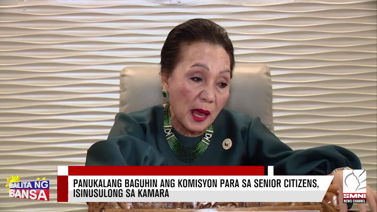 Panukalang baguhin ang komisyon para sa senior citizens, isinusulong sa Kamara