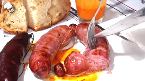 ♨️ CHORIZOS ASADOS en Freidora de Aire ♨️ | Tu pincho en sólo 10 minutos ✌️