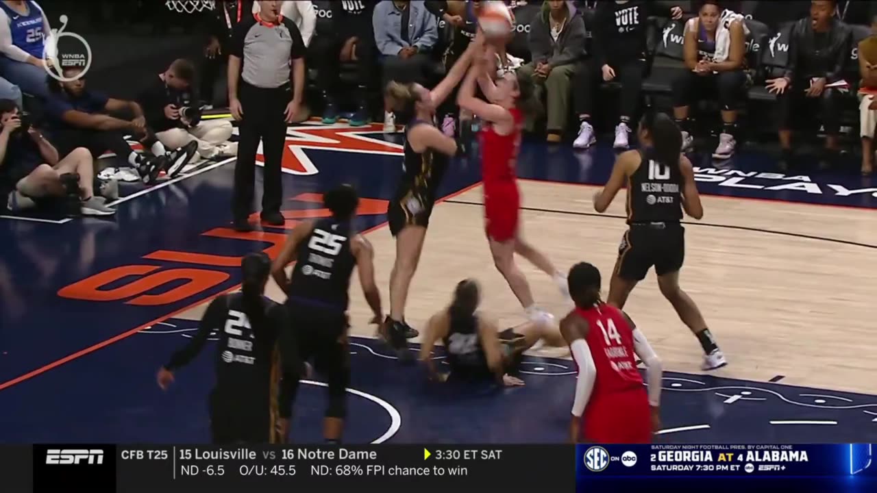Only cause its Caitlin Clark not a foul. SIMPLY RIDICULOUS