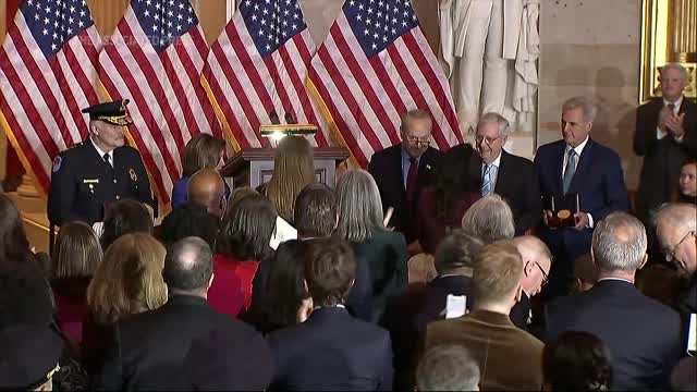 Jan. 6 'heroes' honored for defending US Capitol