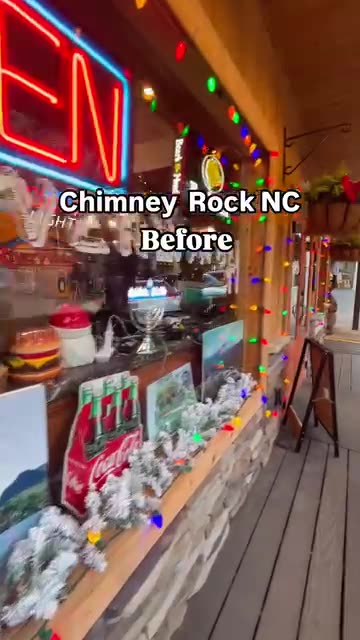 Chimney Rock NC – BEFORE & AFTER Hurricane Helena