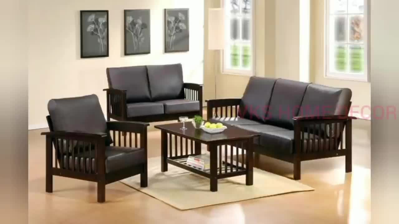 Modern Wooden Sofa Set Design Ideas | Living Room Sofa Design | Wooden Furniture