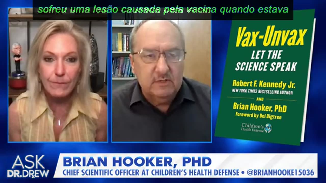 CDC está ocultando informações vitais de segurança da vacina, diz Brian Hooker com Dr. Kelly