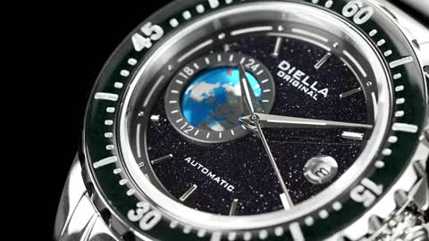 Diella Mens Watch AD6058G PureSteel _ Automatic Watches for Men _ Wechanical Watch
