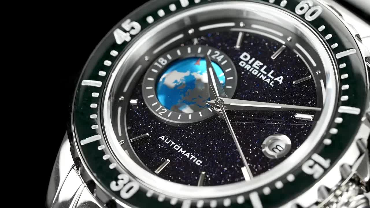 Diella Mens Watch AD6058G PureSteel _ Automatic Watches for Men _ Wechanical Watch