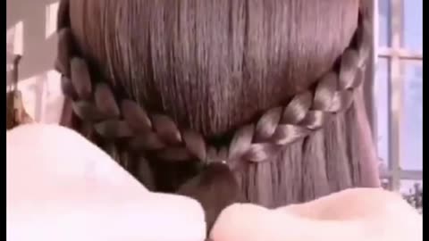 Butterfly hairstyle