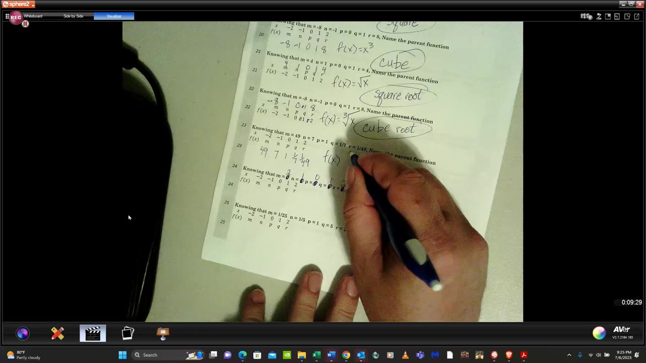 Algebra 1 End of Course Exam pt 2