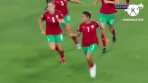 هدف المغرب سيدات