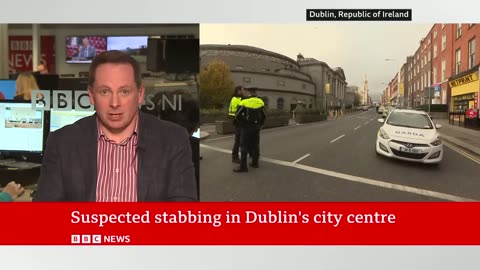 Dublin knife attack leaves three children injured _ BBC News