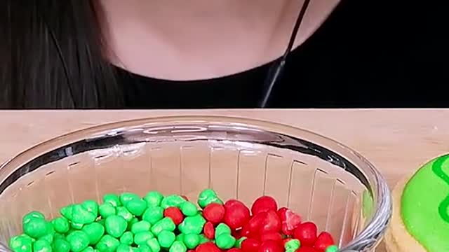 Watermelon Desserts, Jelly Noodles, Twindrops Popular #zoeyasmr #zoeymukbang #bigbites #mukbang #asm