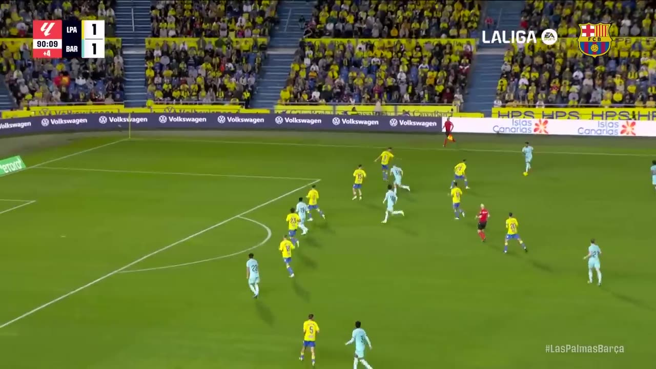 Barcelona vs Las palmas 2-1