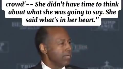 Ben Carson: Powerful Message