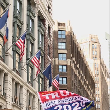 Donald Trump Delivers Remarks - 45th President of the United States