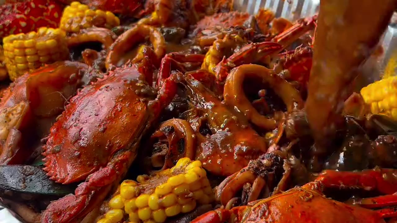 CAJUN SEAFOOD recipe! 🥰🤤🥩🍚