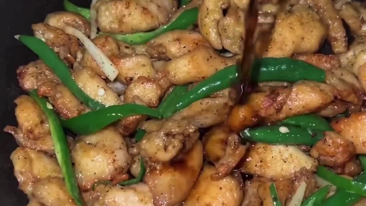 Restaurant style chicken chilli Dry #food #foodie #foodlover