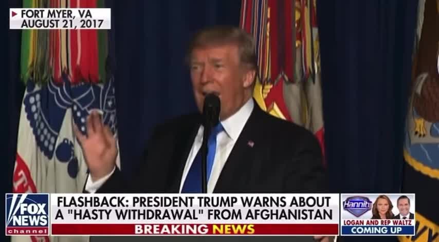 Presiden Trump Predicted Afghanistan in 2017