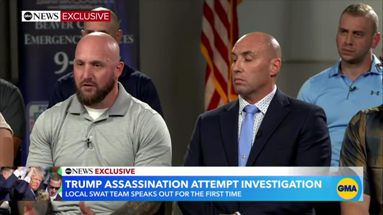 Local SWAT team speaks out for 1st time on Trump assassination attempt