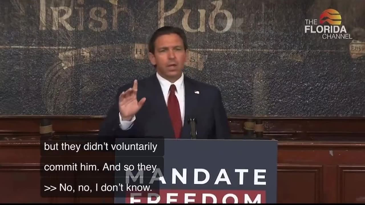 DeSantis Shreds Left-Wing Heckler Blaming Him For Shooting In Jacksonville