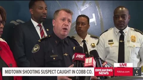 Press Conference: Suspect Arrested